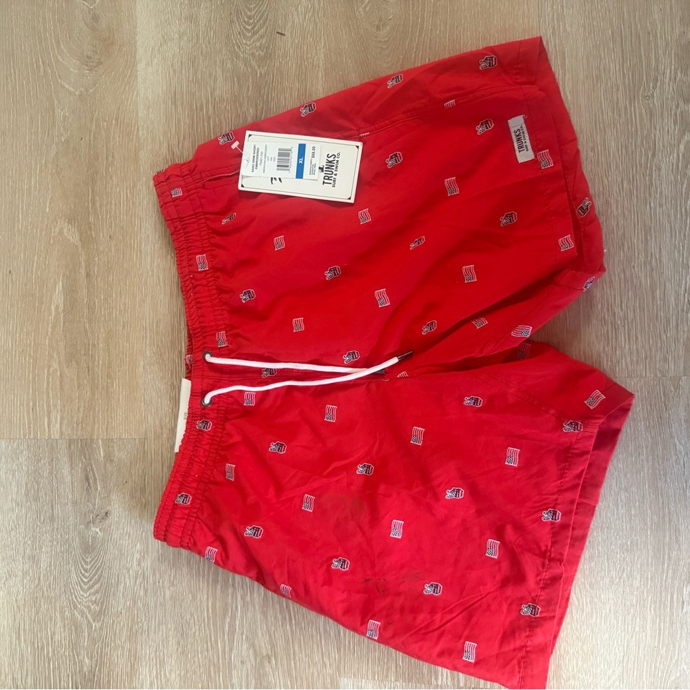Red Swim Shorts